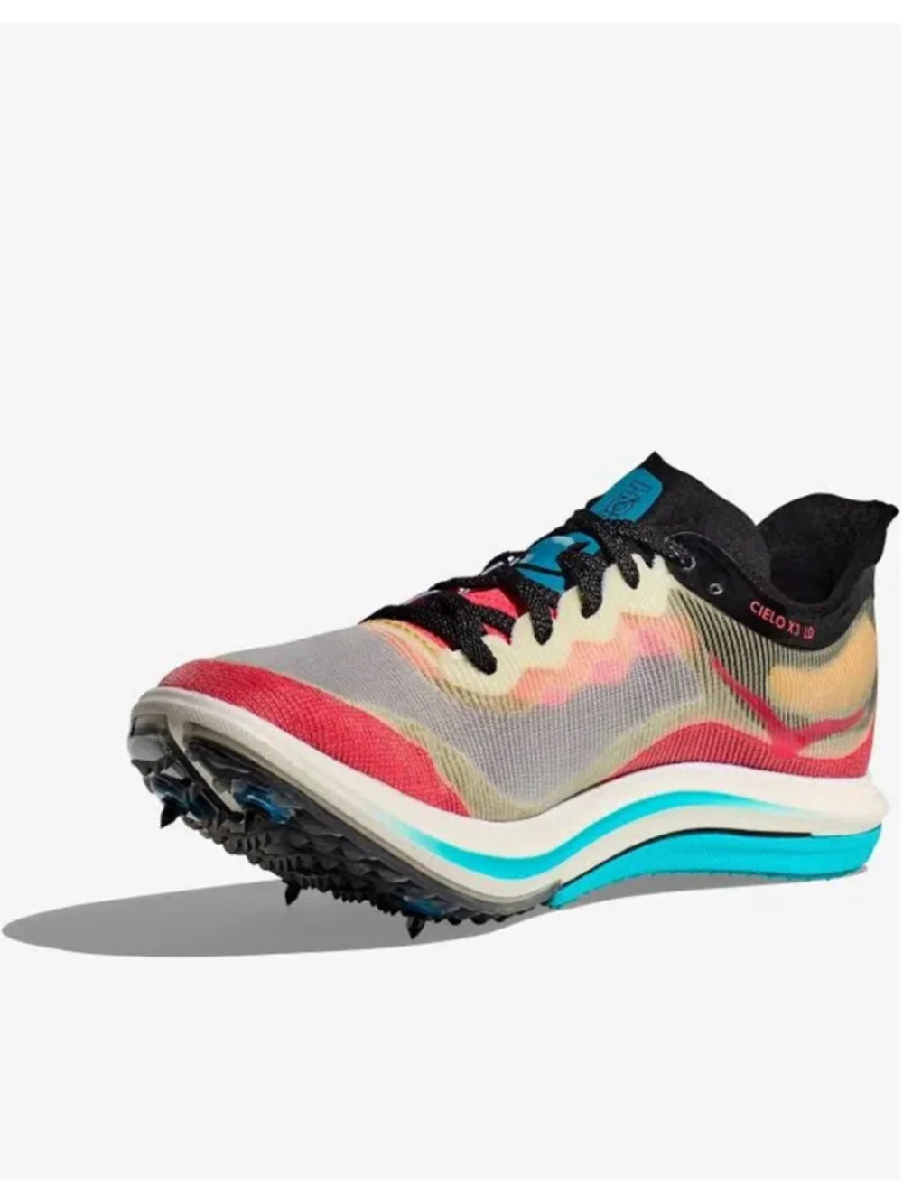 HOKA Cielo X 3 LD Track Spikes Black Yuzu Mens 14 Womens 15.5 NIB